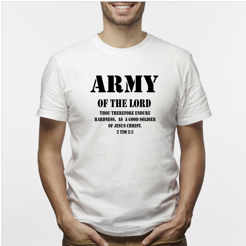 Camiseta estampada hombre Tipo T-shirt Army  of the lord