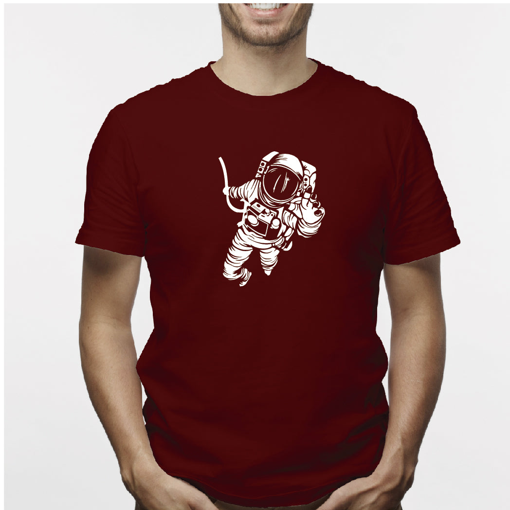 Camisa estampada para hombre  tipo T-shirt ASTRONAUTA