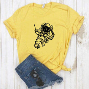 Camisa estampada  tipo T-shirt  ASTRONAUTA