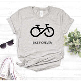 Camisa estampada  tipo T-shirt BIKE FOR EVER