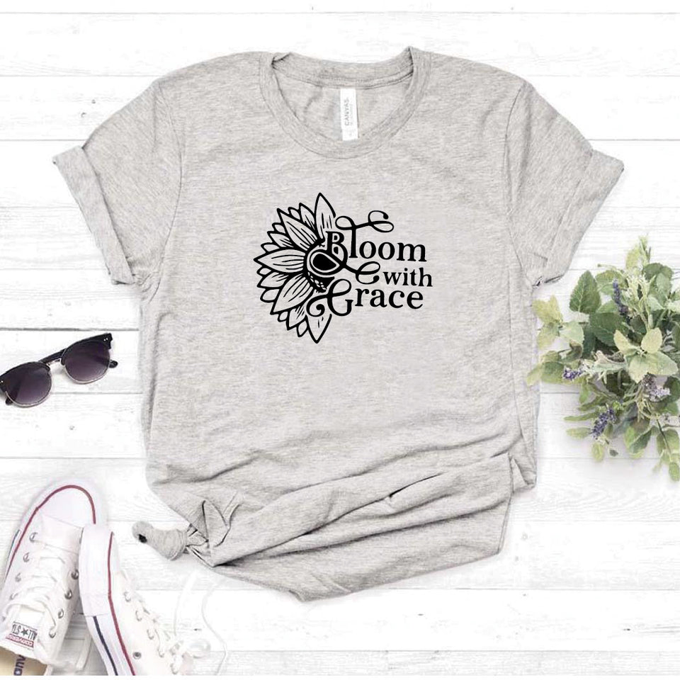 Camisa estampada  tipo T-shirt  BLOOM WHIT GRACE GIRASOL