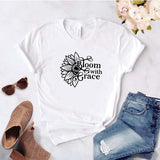 Camisa estampada  tipo T-shirt  BLOOM WHIT GRACE GIRASOL