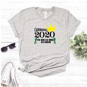 Camiseta tipo T-shirt carnaval 2020