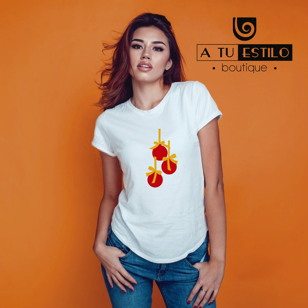 Camiseta T-shirt mujer ÁRBOL NAVIDAD