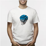 Camisa estampada para hombre  tipo T-shirt Calavera Ciclista