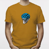 Camisa estampada para hombre  tipo T-shirt Calavera Ciclista