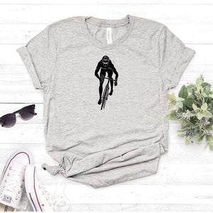 Camisa estampada  tipo T-shirt Ciclista de frente
