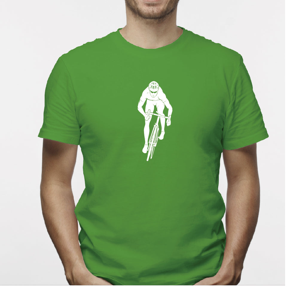 Camisa estampada para hombre  tipo T-shirt Ciclista de frente