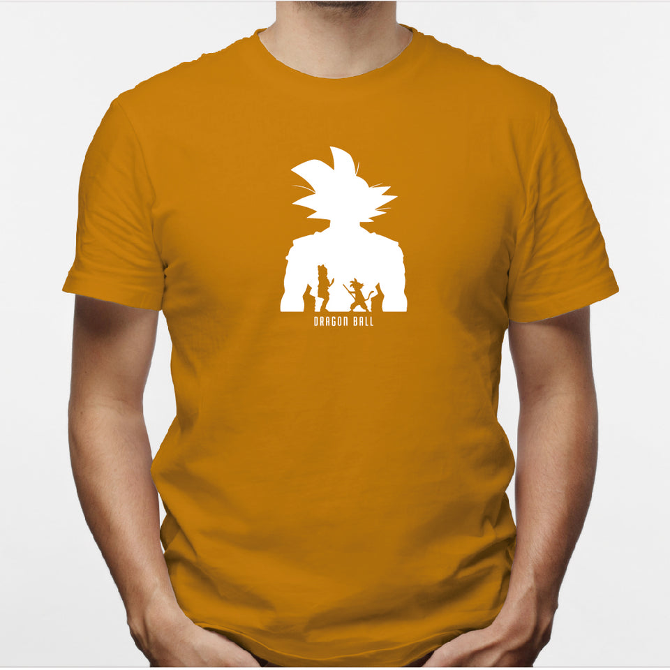 Camisa estampada para hombre  tipo T-shirt dragon ball