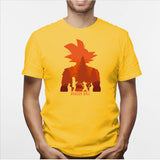 Camisa estampada en algodón para hombre tipo T-shirt dragon ball 2