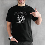 Camisa estampada para hombre  tipo T-shirt DRAMA SHAKESPEARE GRANDE