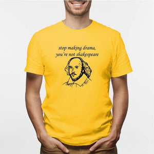 Camisa estampada para hombre  tipo T-shirt DRAMA SHAKESPEARE GRANDE