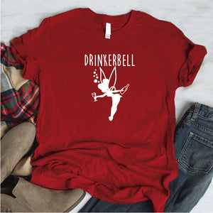 Camisa estampada  tipo T-shirt DRINKERBELL