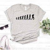 Camisa estampada tipo T- shirt EVOLUCIÓN FOTÓGRAFO