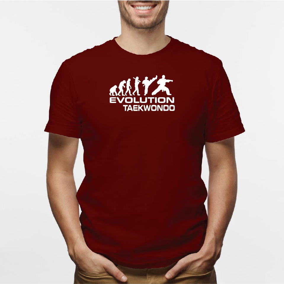 Camisa estampada para hombre  tipo T-shirt EVOLUCION TAEKWONDO