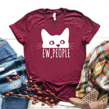 Camisa estampada tipo T- shirt ew, people