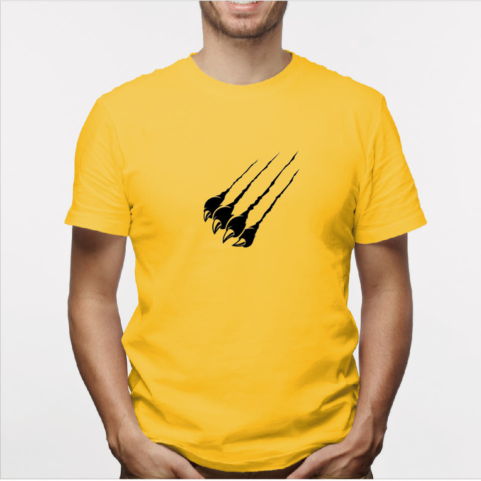 Camisa estampada para hombre  tipo T-shirt Tigre rompiendo camisa