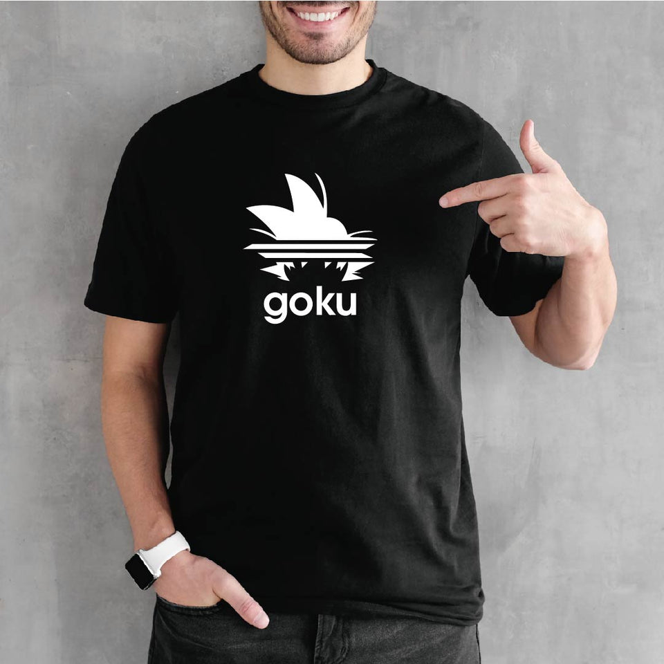 Camisa estampada para hombre  tipo T-shirt Goku Adidas