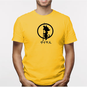 Camisa estampada para hombre  tipo T-shirt Goku Nuevo Circulo