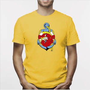 Camisa estampada para hombre  tipo T-shirt HELL FISH