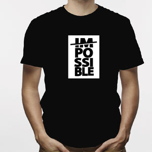 Camisa estampada para hombre tipo T-Shirt Imposible (posible)