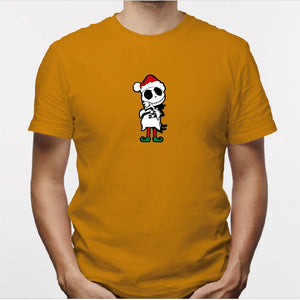 Camisa estampada para hombre  tipo T-shirt (NAVIDAD) jack navidad