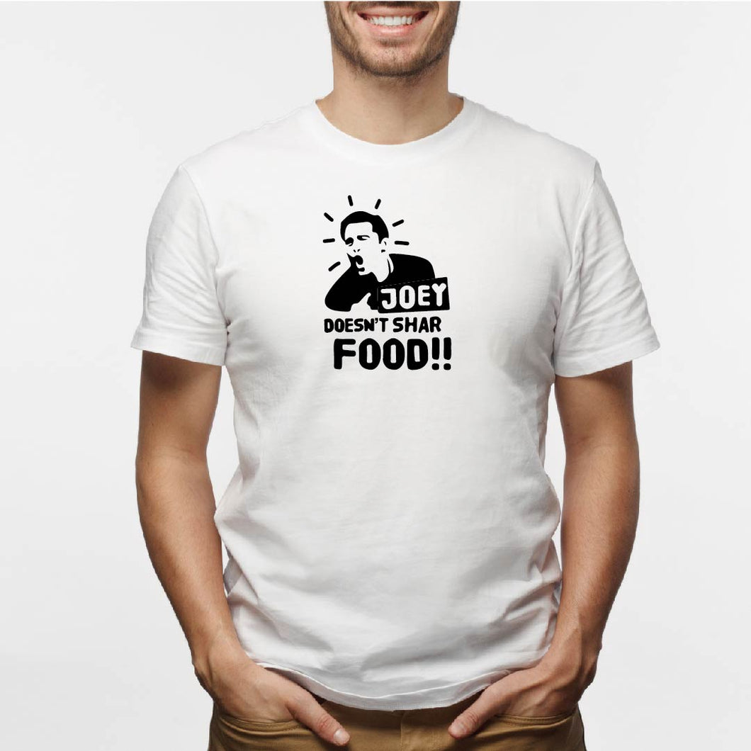 Camisa estampada para hombre  tipo T-shirt JOE DONT SHARE FOOD!