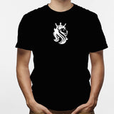 Camisa estampada para hombre  tipo T-shirt leon rey