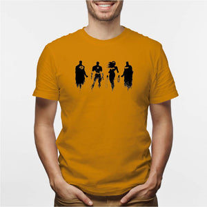 Camisa estampada tipo T- shirt LIGA DE LA JUSTICIA (HOMBRE)