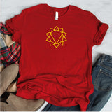 Camisa estampada tipo T- shirt 3Tercer chakra (manipura)