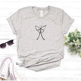 Camisa estampada tipo T- shirt mariposa