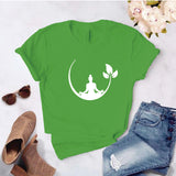 Camisa estampada  tipo T-shirt MEDITACION PLANTA