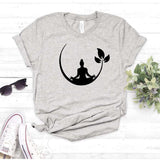 Camisa estampada  tipo T-shirt MEDITACION PLANTA