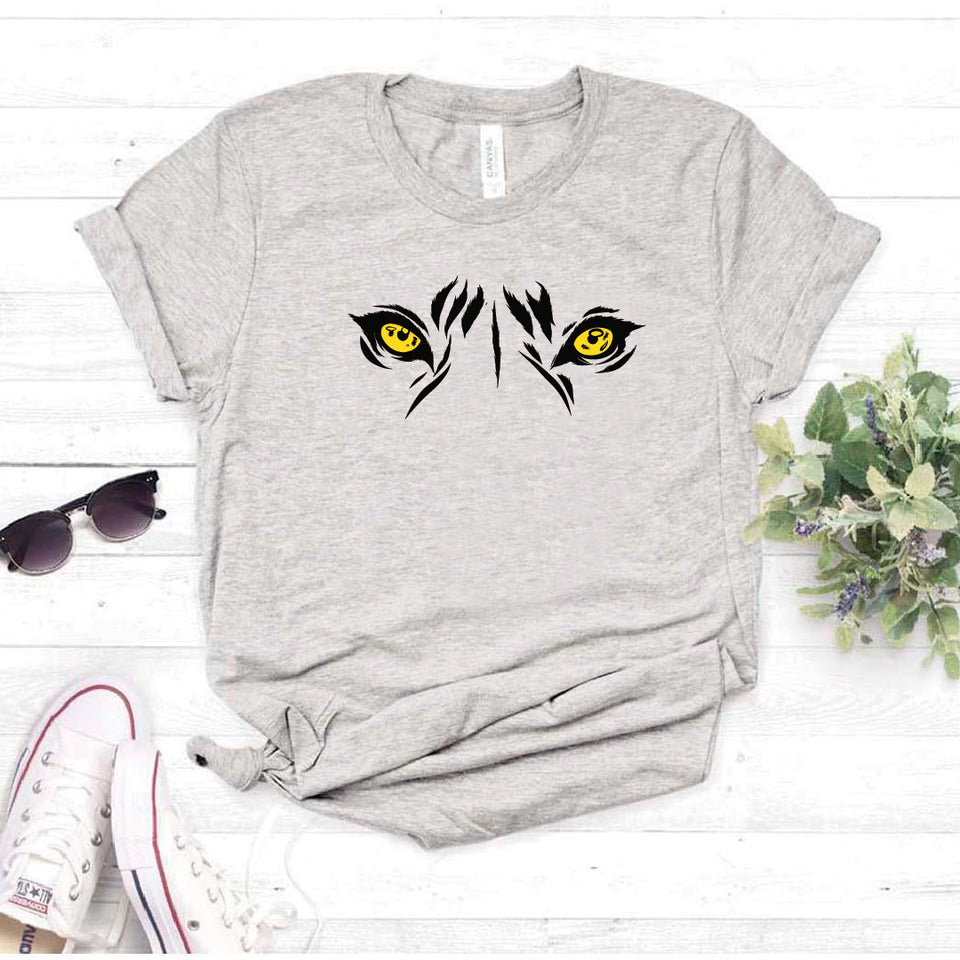 Camisa estampada tipo T- shirt Mirada tigre