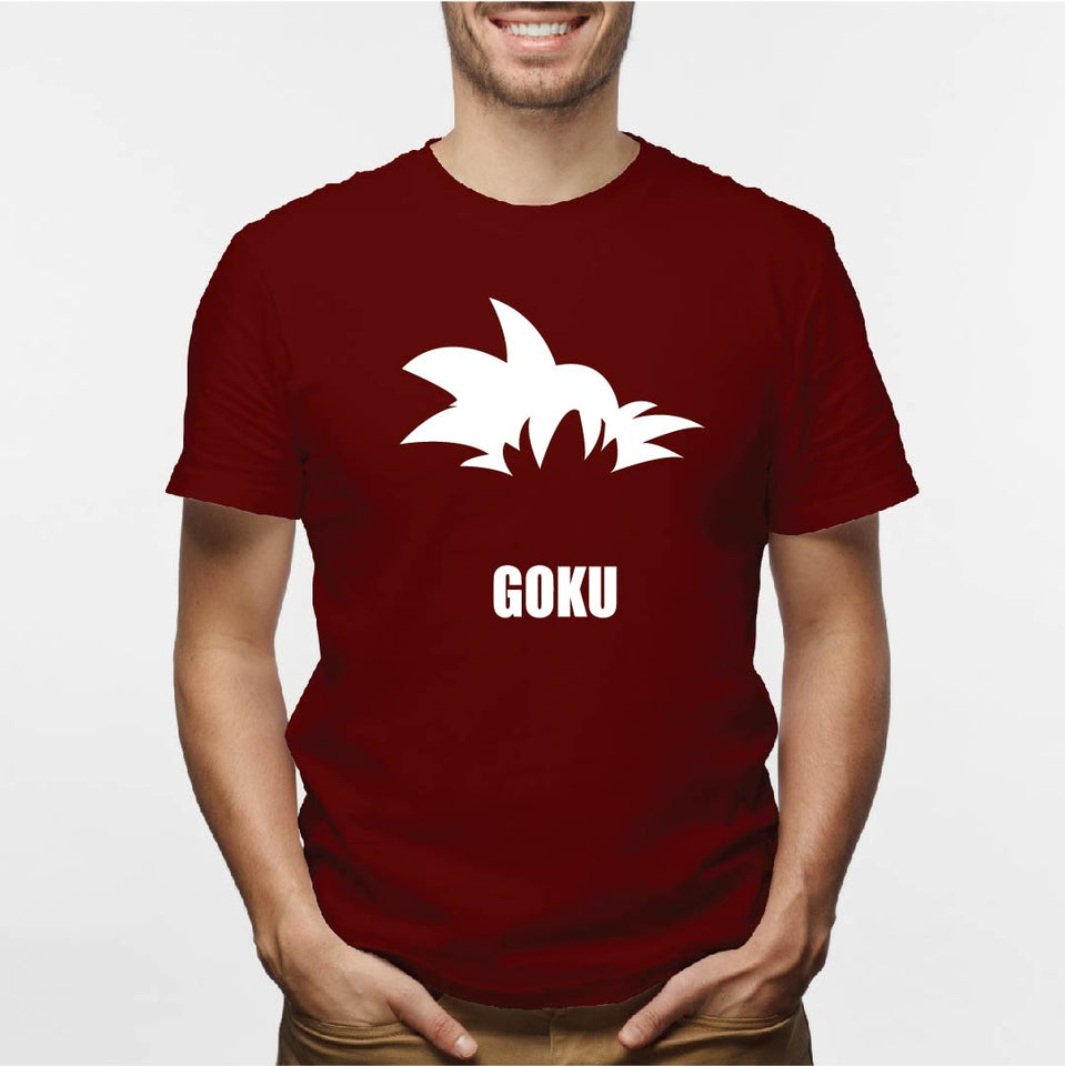 Camisa estampada tipo T- shirt GOKU