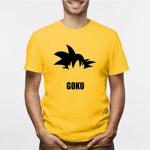 Camisa estampada tipo T- shirt GOKU