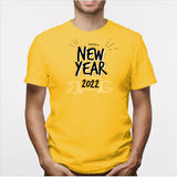 Camisa estampada para hombre  tipo T-shirt (NAVIDAD) new year 2022