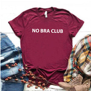 Camisa estampada tipo T- shirt No Bra Club