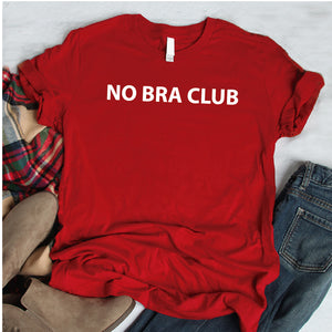 Camisa estampada tipo T- shirt No Bra Club
