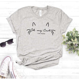 Camisa estampada  tipo T-shirt OH MY CAT