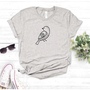 Camisa estampada tipo T- shirt Pajaro Caricatura 3