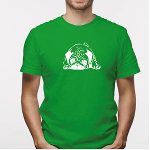 Camisa estampada para hombre  tipo T-shirt Perro Pug