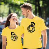 Camiseta estampada pareja T-shirt pibu con flotadores