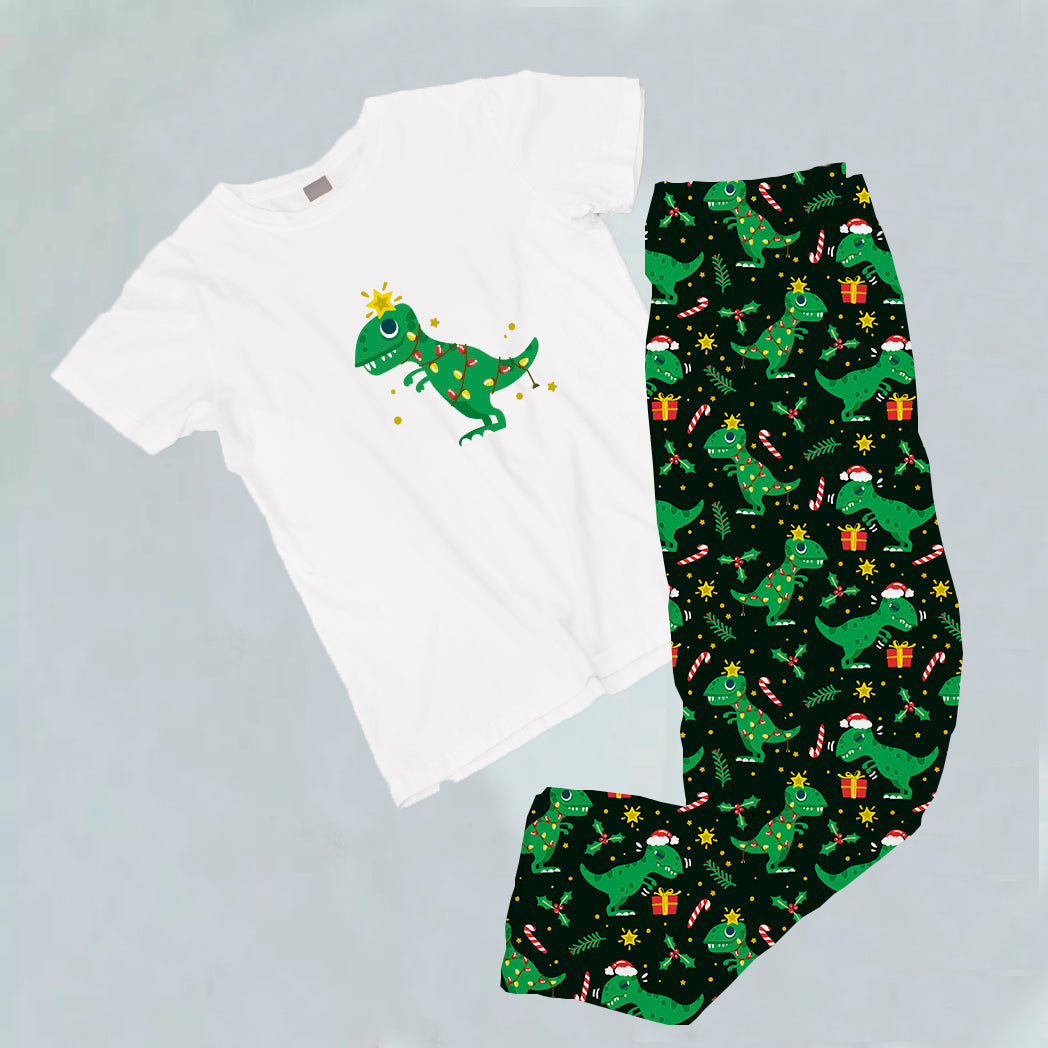 Pijama estampada de pantalón Largo Rexy (Navidad)