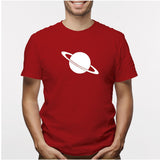 Camisa estampada para hombre  tipo T-shirt Saturno
