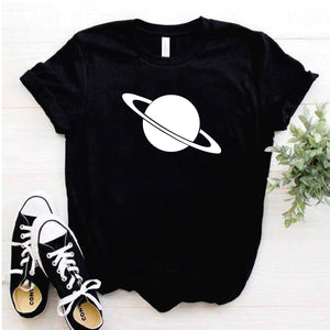 Camisa estampada tipo T- shirt Saturno