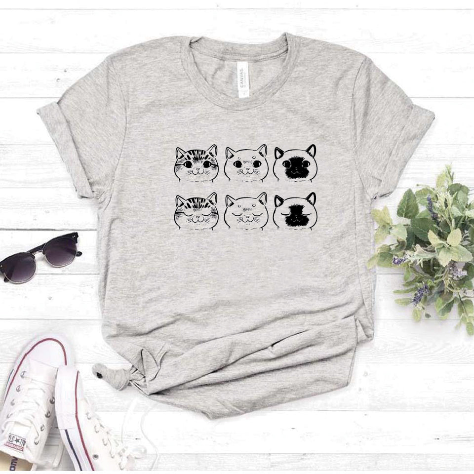Camisa estampada  tipo T-shirt  Six Cat