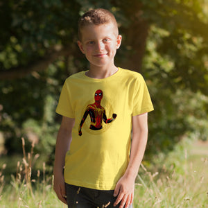 Camisa estampada en algodón para niño tipo T-shirt spiderman multiverse