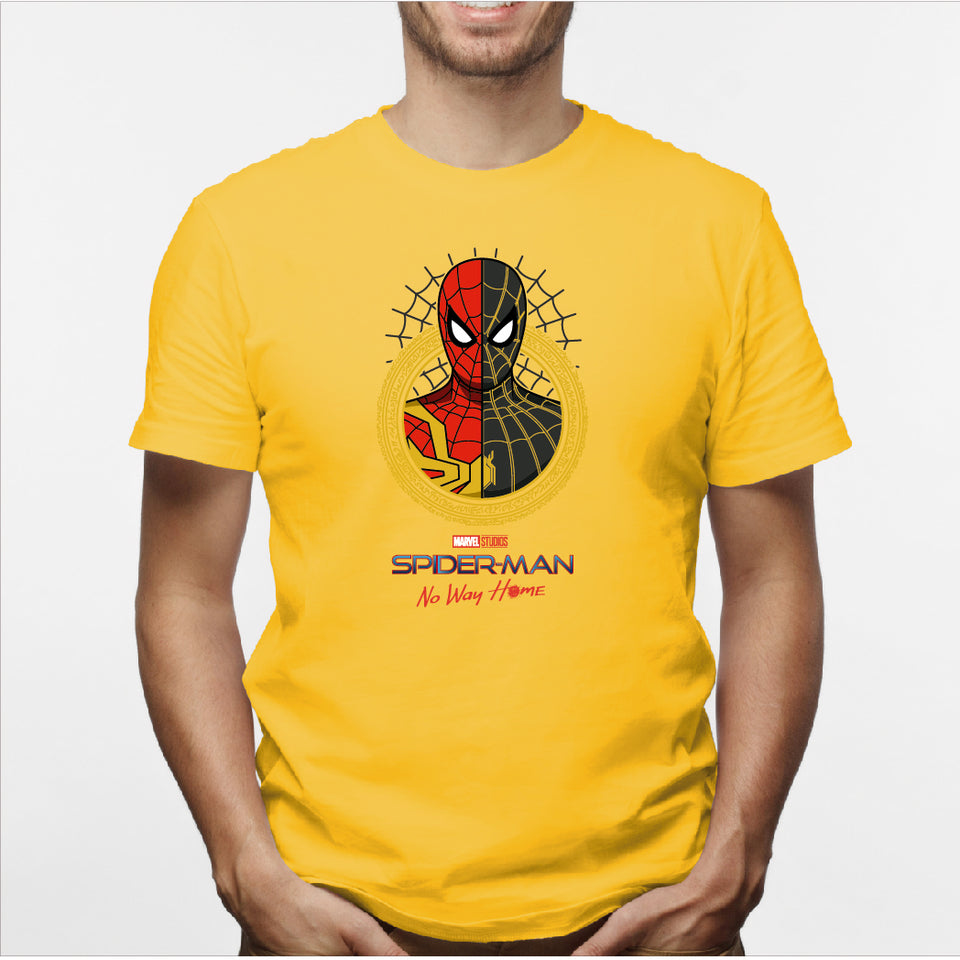 Camisa estampada en algodón para hombre tipo T-shirt spiderman no way home