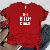 Camisa estampada tipo T- shirt The Bitch is Back